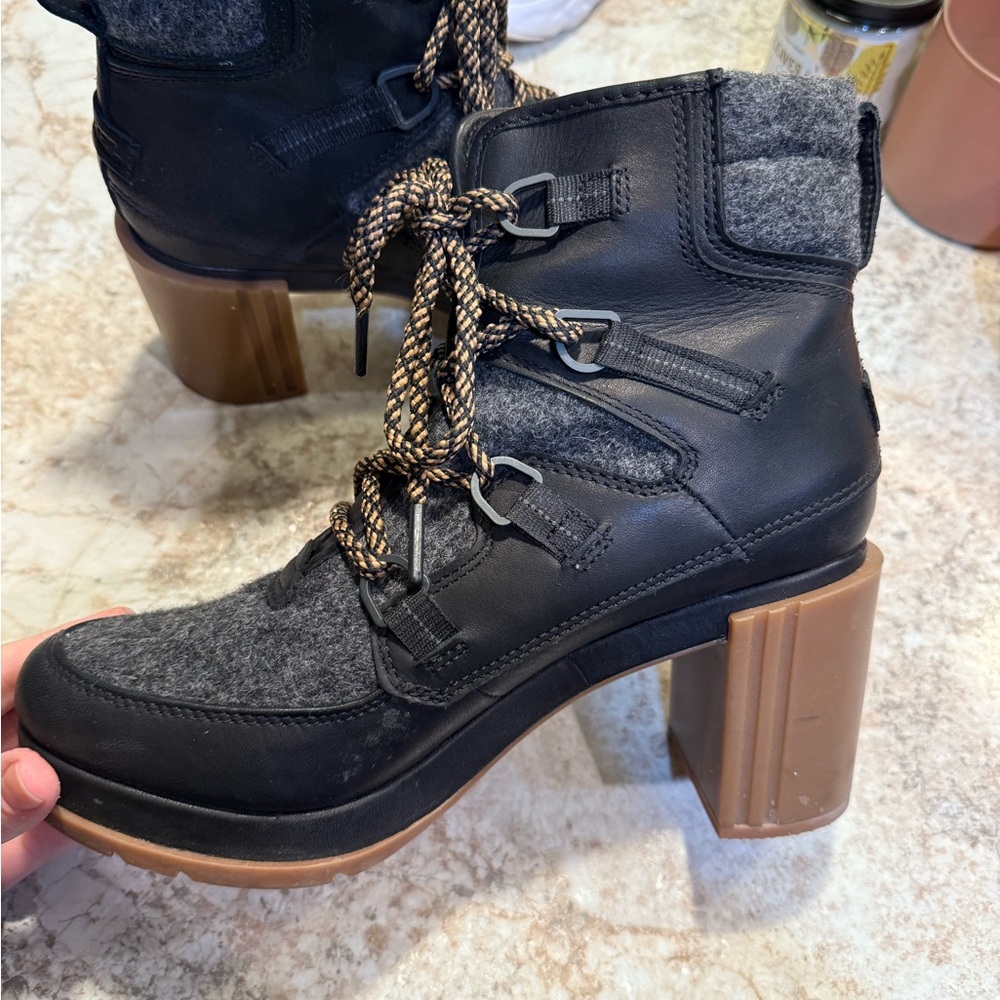 Sorell lace up booties